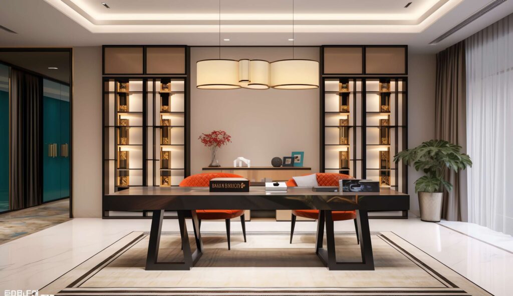 图片[7]-全球设计案例智能库_OJBKAI.COM新中式茶室书房Midjourney灵感图库-_设计智库－全球设计案例智能库_OJBKAI.COM-全球设计案例智能库_OJBKAI.COM设计智库
