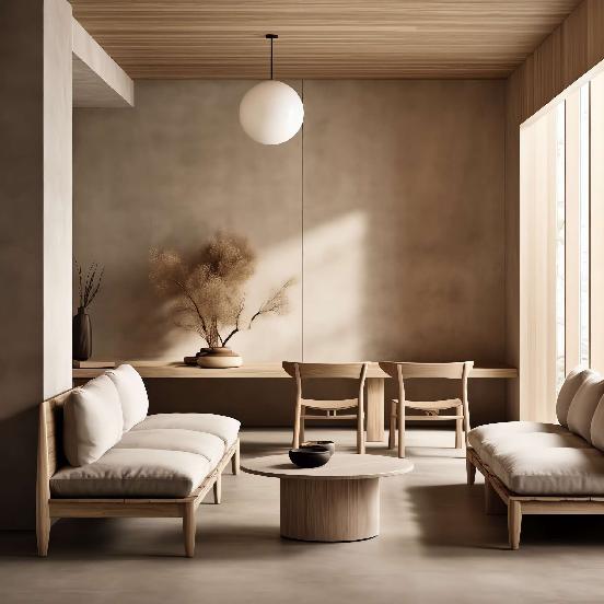 图片[3]-全球设计案例智能库_OJBKAI.COM侘寂风客厅住宅Midjourney灵感图库-_设计智库－全球设计案例智能库_OJBKAI.COM-全球设计案例智能库_OJBKAI.COM设计智库