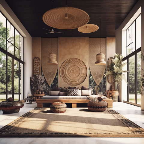 图片[15]-全球设计案例智能库_OJBKAI.COM东南亚风格客厅Midjourney灵感图库-_设计智库－全球设计案例智能库_OJBKAI.COM-全球设计案例智能库_OJBKAI.COM设计智库