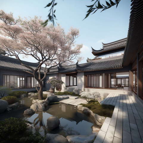 图片[2]-全球设计案例智能库_OJBKAI.COM中式四合院Midjourney灵感图库-_设计智库－全球设计案例智能库_OJBKAI.COM-全球设计案例智能库_OJBKAI.COM设计智库