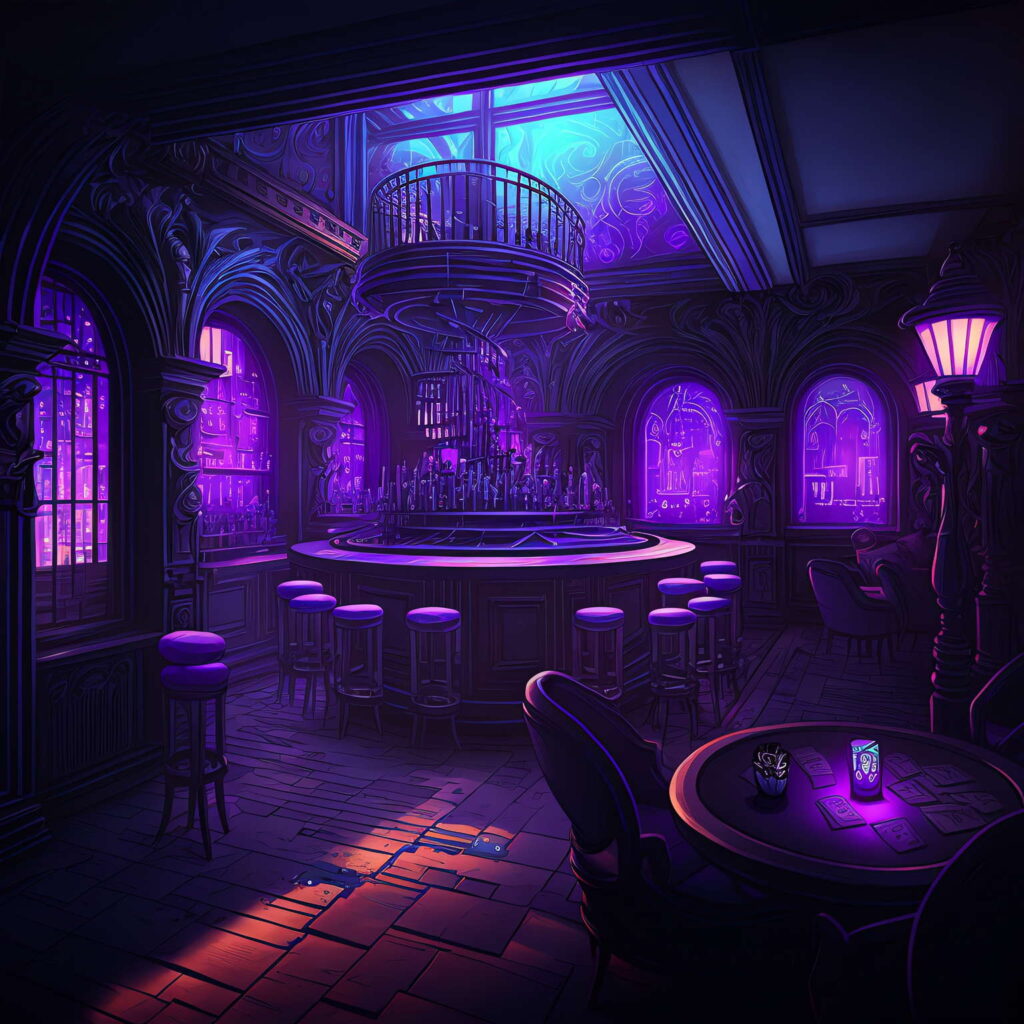 图片[8]-全球设计案例智能库_OJBKAI.COM赛博朋克风霓虹灯设计夜总会Midjourney灵感图库-_设计智库－全球设计案例智能库_OJBKAI.COM-全球设计案例智能库_OJBKAI.COM设计智库