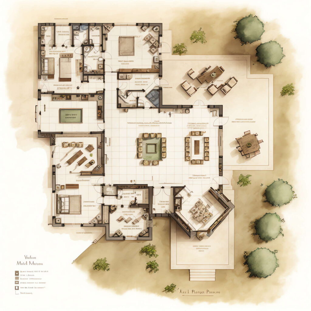 图片[8]-全球设计案例智能库_OJBKAI.COM别墅平面布局图Midjourney灵感图库-名师联智库－全球设计案例智能库名师联素材平台-全球设计案例智能库_OJBKAI.COM设计智库