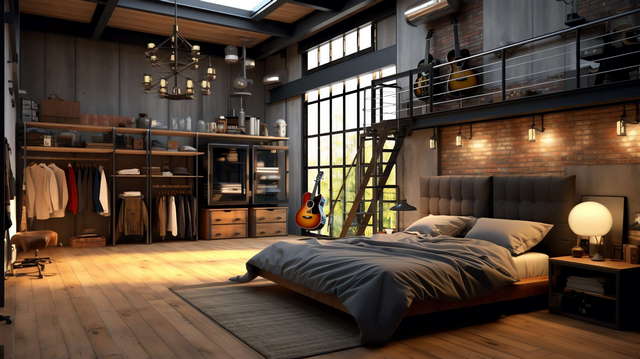 图片[46]-全球设计案例智能库_OJBKAI.COM工业风卧室Midjourney灵感图库-_设计智库－全球设计案例智能库_OJBKAI.COM-全球设计案例智能库_OJBKAI.COM设计智库