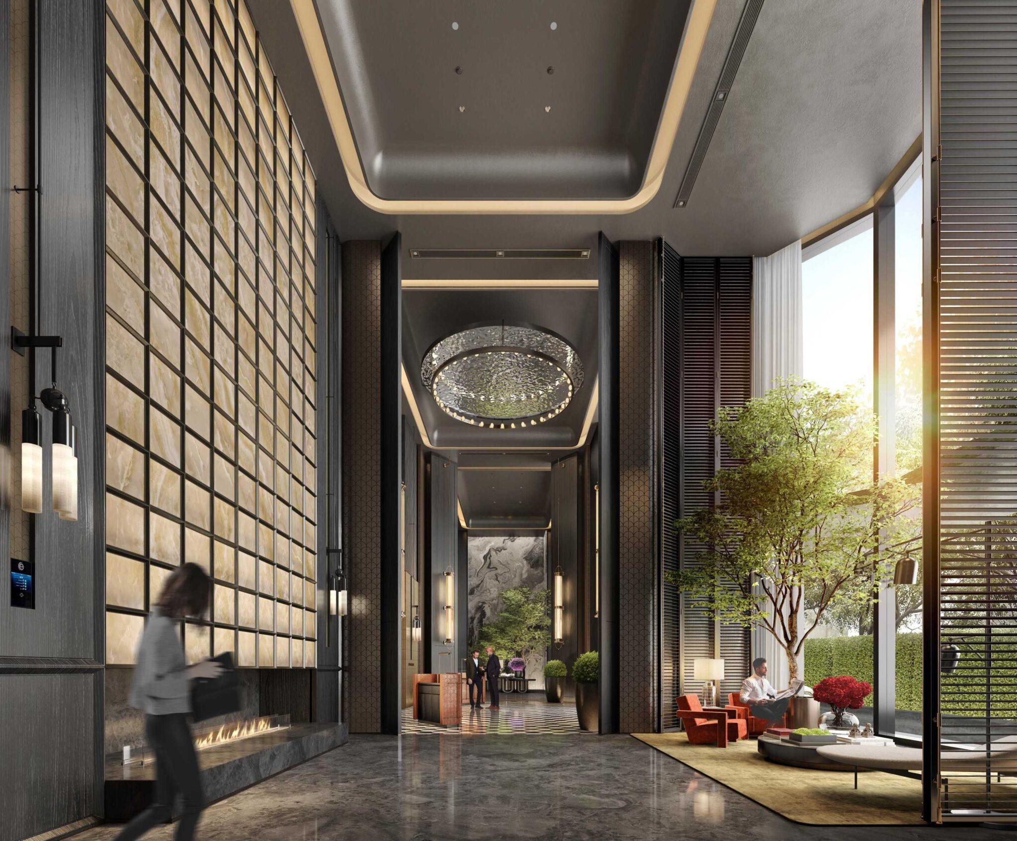 图片[56]-全球设计案例智能库_OJBKAI.COM【CCD】西安CCBD华润润玺公寓塔楼精装公区 | 室内设计方案+效果图 | PPT（可编辑）+PDF+JPG | 49P | 262M-全球设计案例智能库_OJBKAI.COM设计智库