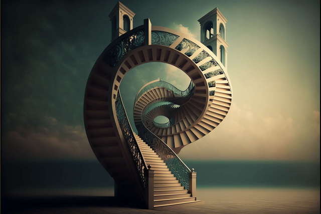 图片[6]-全球设计案例智能库_OJBKAI.COM复古旋转楼梯4_Midjourney灵感图库-设计智库－全球设计案例智能库_OJBKAI.COM-全球设计案例智能库_OJBKAI.COM设计智库