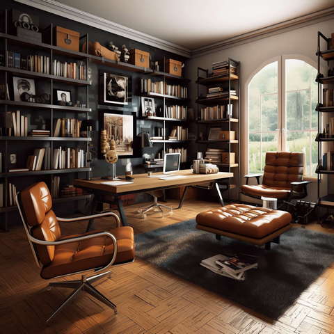 图片[43]-全球设计案例智能库_OJBKAI.COM工业风格书房Midjourney灵感图库-_设计智库－全球设计案例智能库_OJBKAI.COM-全球设计案例智能库_OJBKAI.COM设计智库