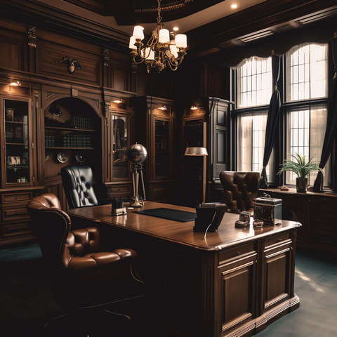 图片[19]-全球设计案例智能库_OJBKAI.COM美式风格办公桌Midjourney灵感图库-_设计智库－全球设计案例智能库_OJBKAI.COM-全球设计案例智能库_OJBKAI.COM设计智库