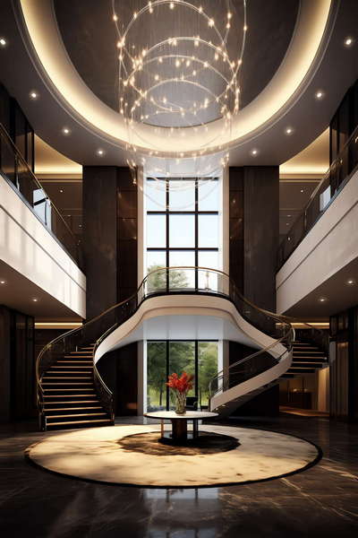 图片[6]-全球设计案例智能库_OJBKAI.COM别墅现代风格楼梯Midjourney灵感图库-_设计智库－全球设计案例智能库_OJBKAI.COM-全球设计案例智能库_OJBKAI.COM设计智库
