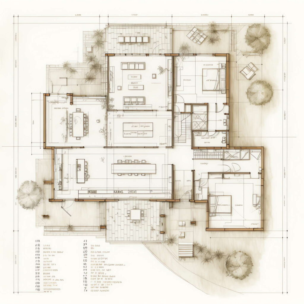 图片[33]-全球设计案例智能库_OJBKAI.COM别墅平面布局图Midjourney灵感图库-名师联智库－全球设计案例智能库名师联素材平台-全球设计案例智能库_OJBKAI.COM设计智库