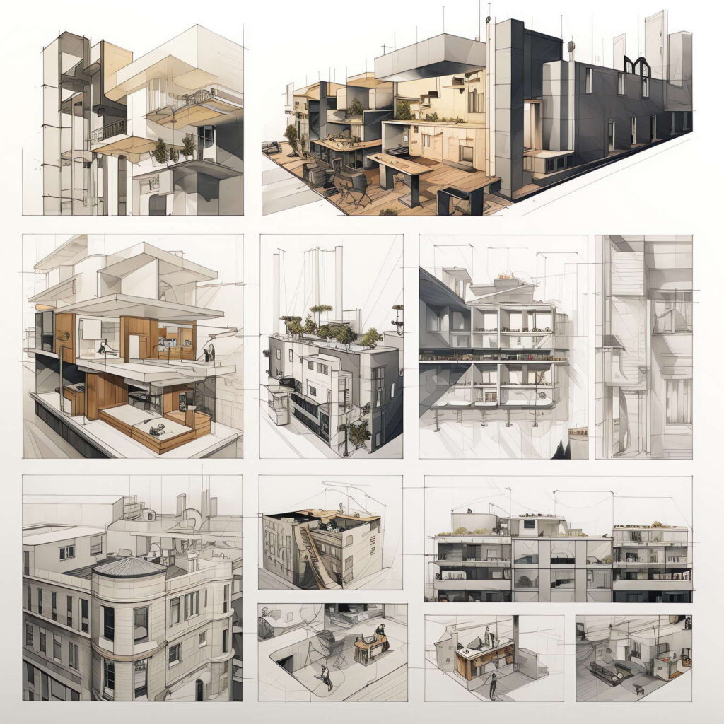 图片[32]-全球设计案例智能库_OJBKAI.COM建筑手绘图Midjourney灵感图库-名师联智库－全球设计案例智能库名师联素材平台-全球设计案例智能库_OJBKAI.COM设计智库