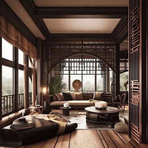 图片[29]-全球设计案例智能库_OJBKAI.COM住宅中式客厅Midjourney灵感图库-_设计智库－全球设计案例智能库_OJBKAI.COM-全球设计案例智能库_OJBKAI.COM设计智库