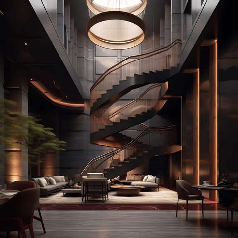 图片[54]-全球设计案例智能库_OJBKAI.COM家装现代风格楼梯Midjourney灵感图库-_设计智库－全球设计案例智能库_OJBKAI.COM-全球设计案例智能库_OJBKAI.COM设计智库