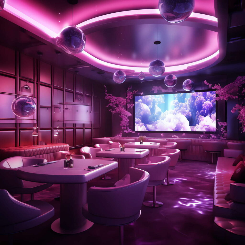 图片[43]-全球设计案例智能库_OJBKAI.COM赛博朋克风霓虹灯设计KTV酒吧_Midjourney灵感图库-_设计智库－全球设计案例智能库_OJBKAI.COM-全球设计案例智能库_OJBKAI.COM设计智库