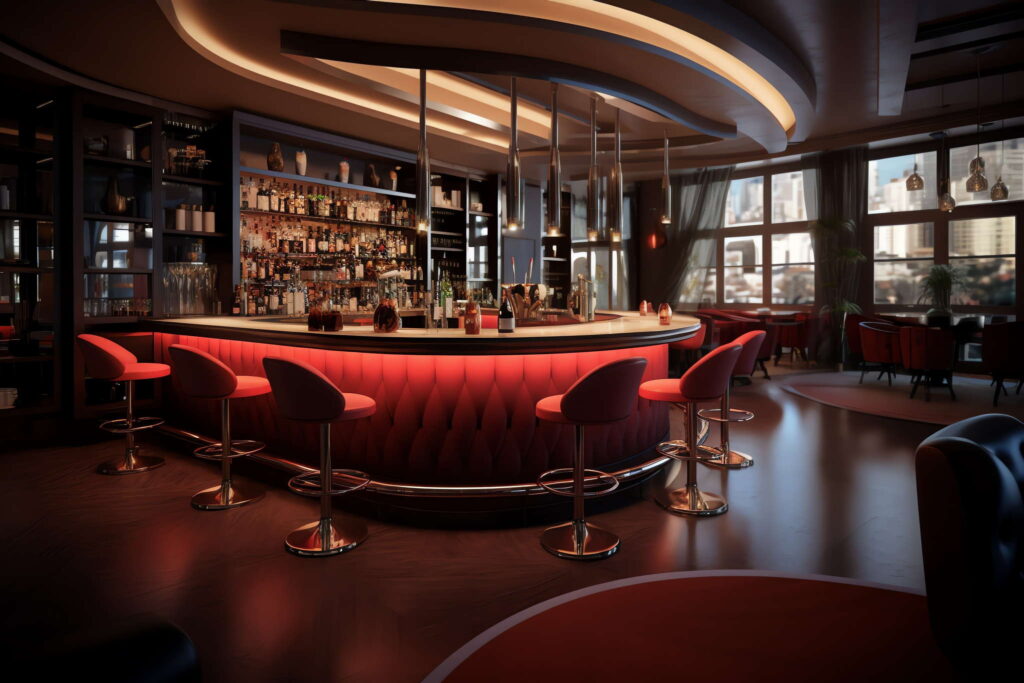 图片[42]-全球设计案例智能库_OJBKAI.COM赛博朋克风霓虹灯设计酒吧吧台区_Midjourney灵感图库-_设计智库－全球设计案例智能库_OJBKAI.COM-全球设计案例智能库_OJBKAI.COM设计智库