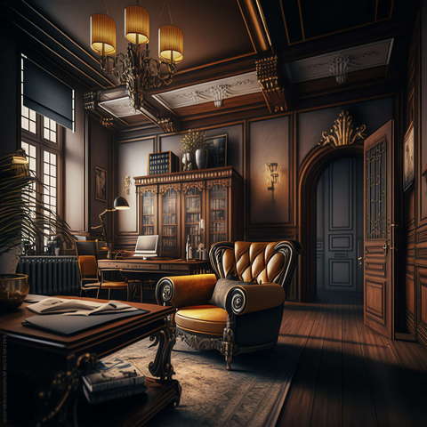 图片[59]-全球设计案例智能库_OJBKAI.COM欧式书房客厅设计Midjourney灵感图库-_设计智库－全球设计案例智能库_OJBKAI.COM-全球设计案例智能库_OJBKAI.COM设计智库