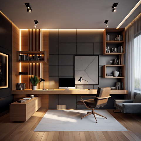 图片[27]-全球设计案例智能库_OJBKAI.COM现代风格书房Midjourney灵感图库-_设计智库－全球设计案例智能库_OJBKAI.COM-全球设计案例智能库_OJBKAI.COM设计智库