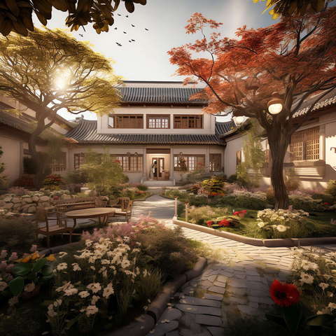 图片[58]-全球设计案例智能库_OJBKAI.COM别墅庭院景观Midjourney灵感图库-_设计智库－全球设计案例智能库_OJBKAI.COM-全球设计案例智能库_OJBKAI.COM设计智库