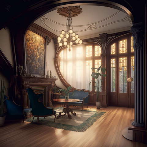 图片[38]-全球设计案例智能库_OJBKAI.COM复古奢华客厅设计Midjourney灵感图库-_设计智库－全球设计案例智能库_OJBKAI.COM-全球设计案例智能库_OJBKAI.COM设计智库