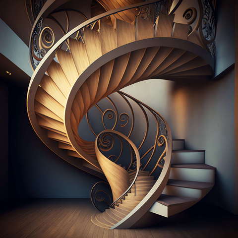 图片[2]-全球设计案例智能库_OJBKAI.COM科幻旋转楼梯-2_Midjourney灵感图库-设计智库－全球设计案例智能库_OJBKAI.COM-全球设计案例智能库_OJBKAI.COM设计智库