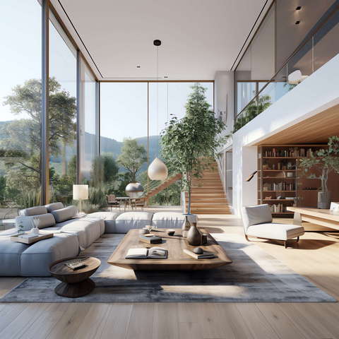 图片[5]-全球设计案例智能库_OJBKAI.COM现代挑高客厅_Midjourney灵感图库673p-全球设计案例智能库_OJBKAI.COM设计智库