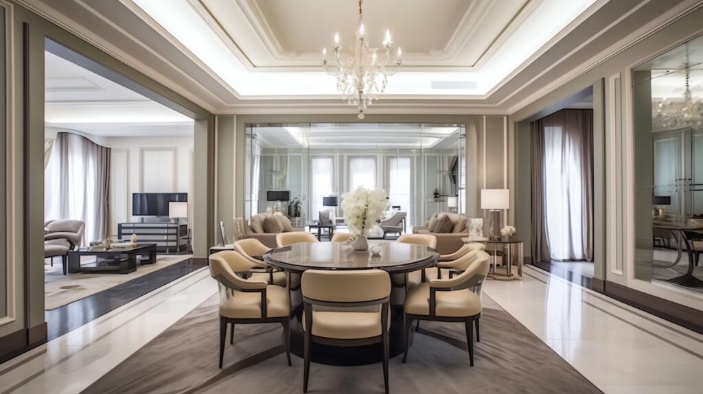 图片[18]-全球设计案例智能库_OJBKAI.COM欧式别墅餐厅Midjourney灵感图库-_设计智库－全球设计案例智能库_OJBKAI.COM-全球设计案例智能库_OJBKAI.COM设计智库