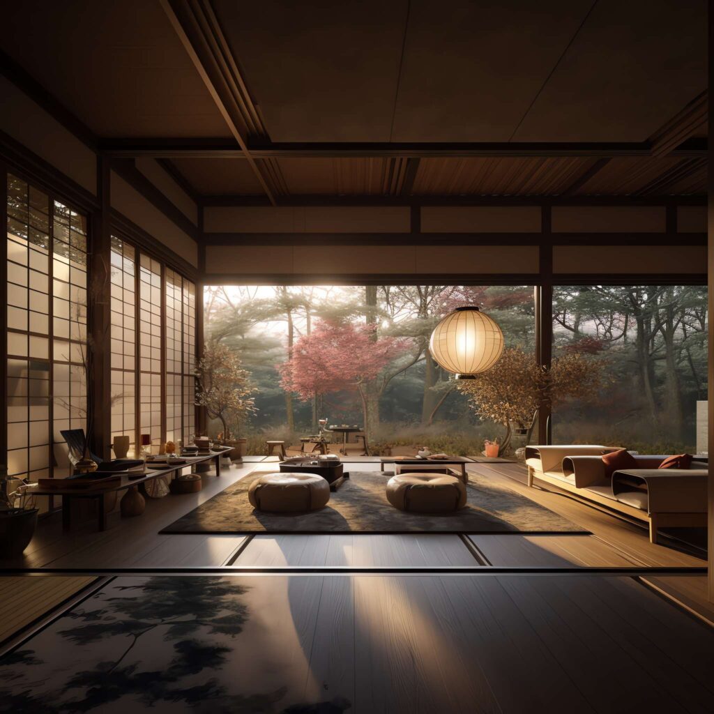 图片[9]-全球设计案例智能库_OJBKAI.COM原木日式茶室Midjourney灵感图库-_设计智库－全球设计案例智能库_OJBKAI.COM-全球设计案例智能库_OJBKAI.COM设计智库