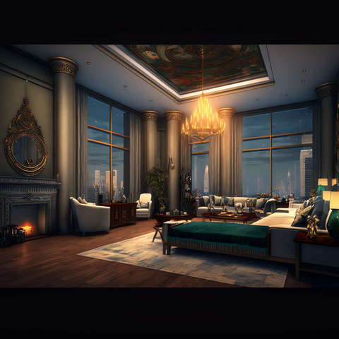 图片[18]-全球设计案例智能库_OJBKAI.COM欧式风格客厅Midjourney灵感图库-_设计智库－全球设计案例智能库_OJBKAI.COM-全球设计案例智能库_OJBKAI.COM设计智库