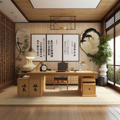 图片[7]-全球设计案例智能库_OJBKAI.COM日式风格书房Midjourney灵感图库-_设计智库－全球设计案例智能库_OJBKAI.COM-全球设计案例智能库_OJBKAI.COM设计智库