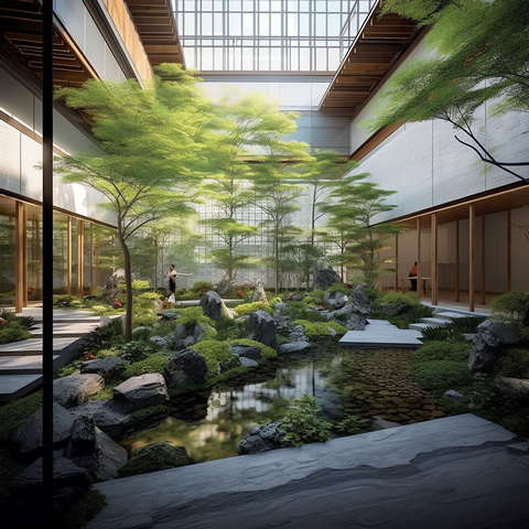 图片[10]-全球设计案例智能库_OJBKAI.COM现代新中式庭院Midjourney灵感图库-_设计智库－全球设计案例智能库_OJBKAI.COM-全球设计案例智能库_OJBKAI.COM设计智库