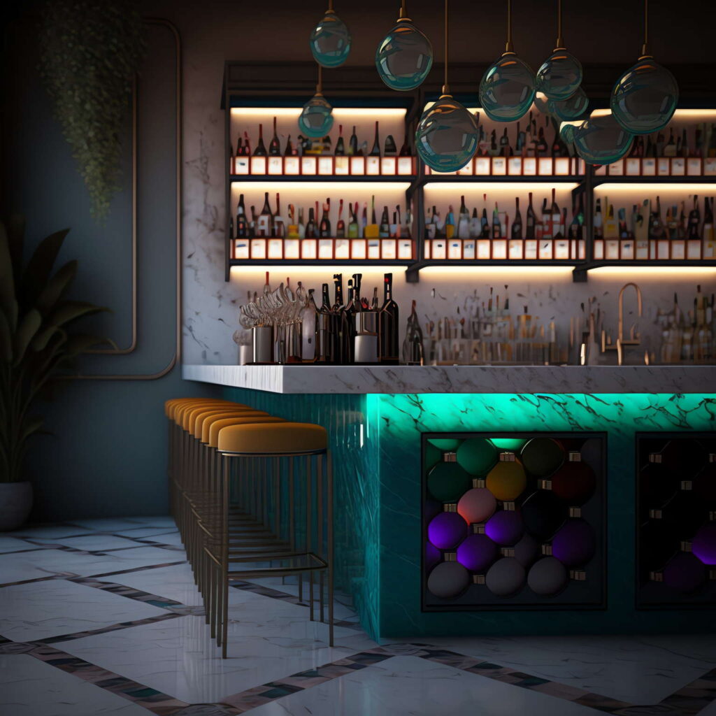 图片[18]-全球设计案例智能库_OJBKAI.COM餐厅酒吧区Midjourney灵感图库-_设计智库－全球设计案例智能库_OJBKAI.COM-全球设计案例智能库_OJBKAI.COM设计智库
