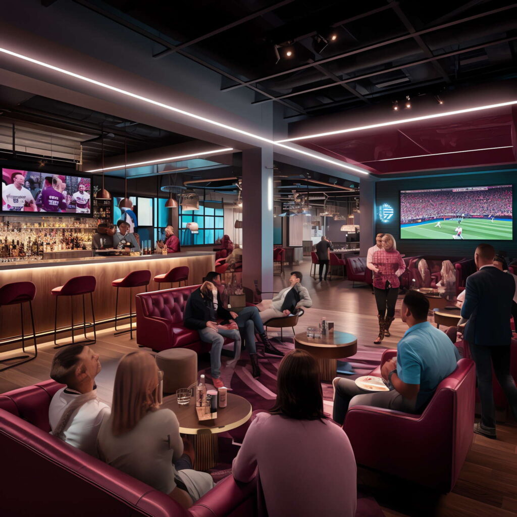 图片[18]-全球设计案例智能库_OJBKAI.COM赛博朋克风霓虹灯设计酒吧吧台区_Midjourney灵感图库-_设计智库－全球设计案例智能库_OJBKAI.COM-全球设计案例智能库_OJBKAI.COM设计智库