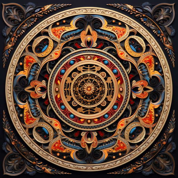 图片[18]-全球设计案例智能库_OJBKAI.COM复古圆形地毯Midjourney灵感图库-_设计智库－全球设计案例智能库_OJBKAI.COM-全球设计案例智能库_OJBKAI.COM设计智库