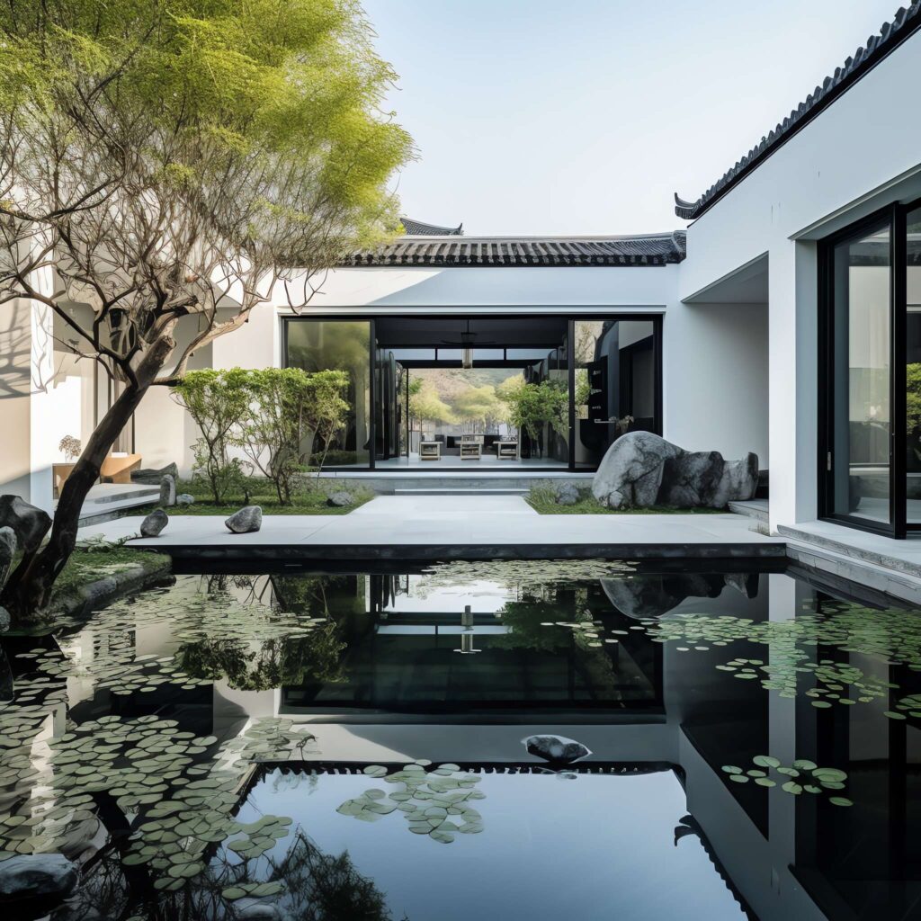 图片[36]-全球设计案例智能库_OJBKAI.COM中式别墅庭院Midjourney灵感图库-_设计智库－全球设计案例智能库_OJBKAI.COM-全球设计案例智能库_OJBKAI.COM设计智库