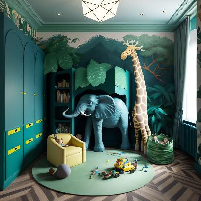 图片[55]-全球设计案例智能库_OJBKAI.COM动物世界男孩房7_Midjourney灵感图库-_设计智库－全球设计案例智能库_OJBKAI.COM-全球设计案例智能库_OJBKAI.COM设计智库