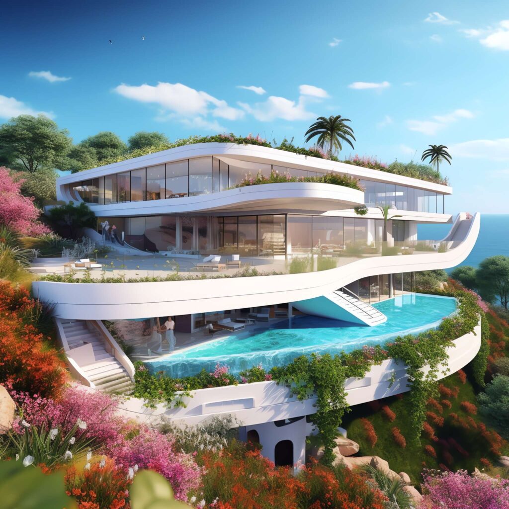 图片[46]-全球设计案例智能库_OJBKAI.COM泳池别墅外观未来科技感Midjourney灵感图库-_设计智库－全球设计案例智能库_OJBKAI.COM-全球设计案例智能库_OJBKAI.COM设计智库