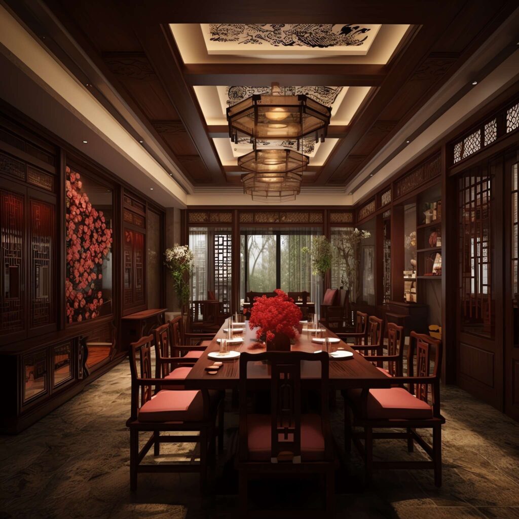 图片[46]-全球设计案例智能库_OJBKAI.COM古典中式餐厅Midjourney灵感图库-_设计智库－全球设计案例智能库_OJBKAI.COM-全球设计案例智能库_OJBKAI.COM设计智库