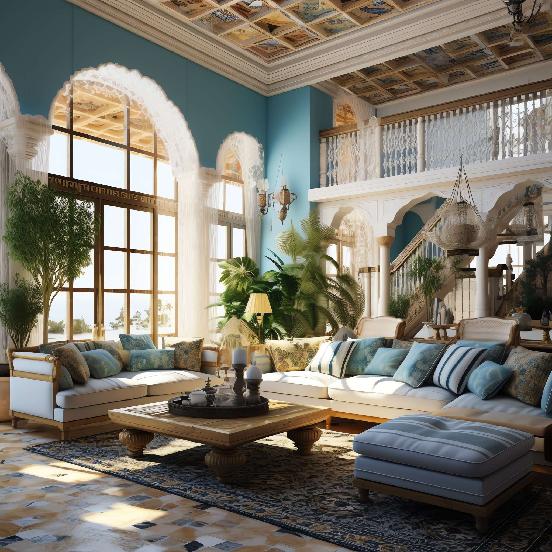 图片[32]-全球设计案例智能库_OJBKAI.COM别墅地中海风格客厅_Midjourney灵感图库338p-全球设计案例智能库_OJBKAI.COM设计智库