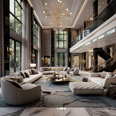 图片[18]-全球设计案例智能库_OJBKAI.COM现代前卫时尚挑高客厅Midjourney灵感图库-_设计智库－全球设计案例智能库_OJBKAI.COM-全球设计案例智能库_OJBKAI.COM设计智库