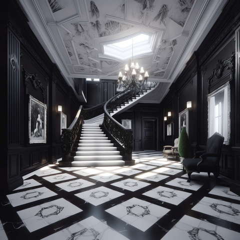 图片[35]-全球设计案例智能库_OJBKAI.COM新古典别墅楼梯Midjourney灵感图库-_设计智库－全球设计案例智能库_OJBKAI.COM-全球设计案例智能库_OJBKAI.COM设计智库