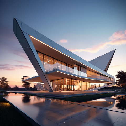 图片[38]-全球设计案例智能库_OJBKAI.COM别墅建筑外观Midjourney灵感图库-_设计智库－全球设计案例智能库_OJBKAI.COM-全球设计案例智能库_OJBKAI.COM设计智库