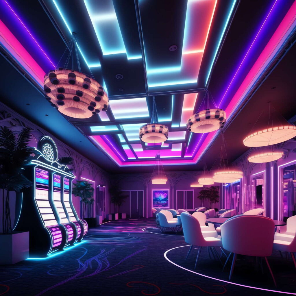 图片[23]-全球设计案例智能库_OJBKAI.COM赛博朋克风霓虹灯设计酒吧_Midjourney灵感图库-_设计智库－全球设计案例智能库_OJBKAI.COM-全球设计案例智能库_OJBKAI.COM设计智库