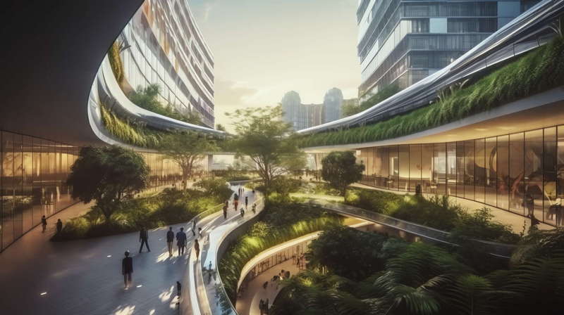 图片[19]-全球设计案例智能库_OJBKAI.COM商业中心建筑外观Midjourney灵感图库-_设计智库－全球设计案例智能库_OJBKAI.COM-全球设计案例智能库_OJBKAI.COM设计智库