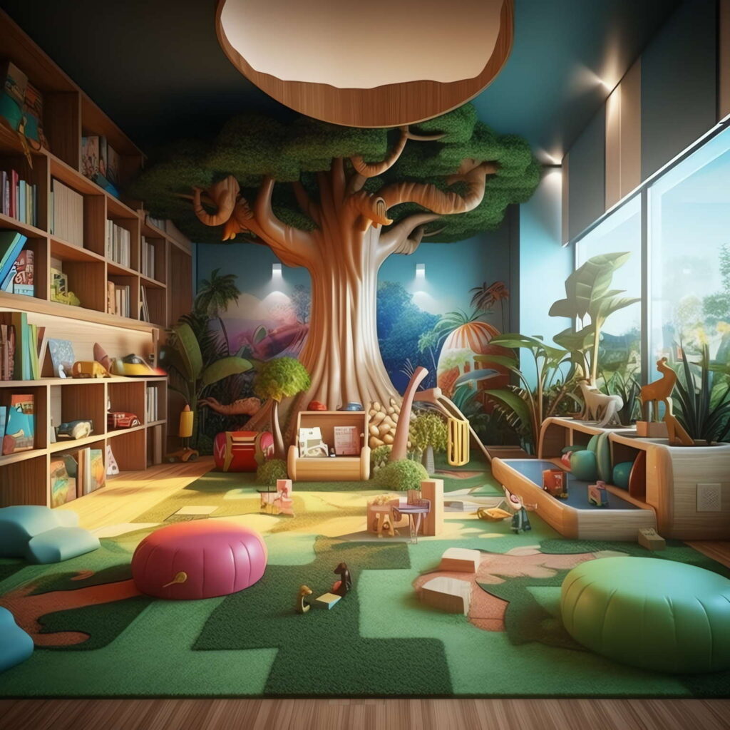 图片[17]-全球设计案例智能库_OJBKAI.COM室内儿童游乐园Midjourney灵感图库-_设计智库－全球设计案例智能库_OJBKAI.COM-全球设计案例智能库_OJBKAI.COM设计智库