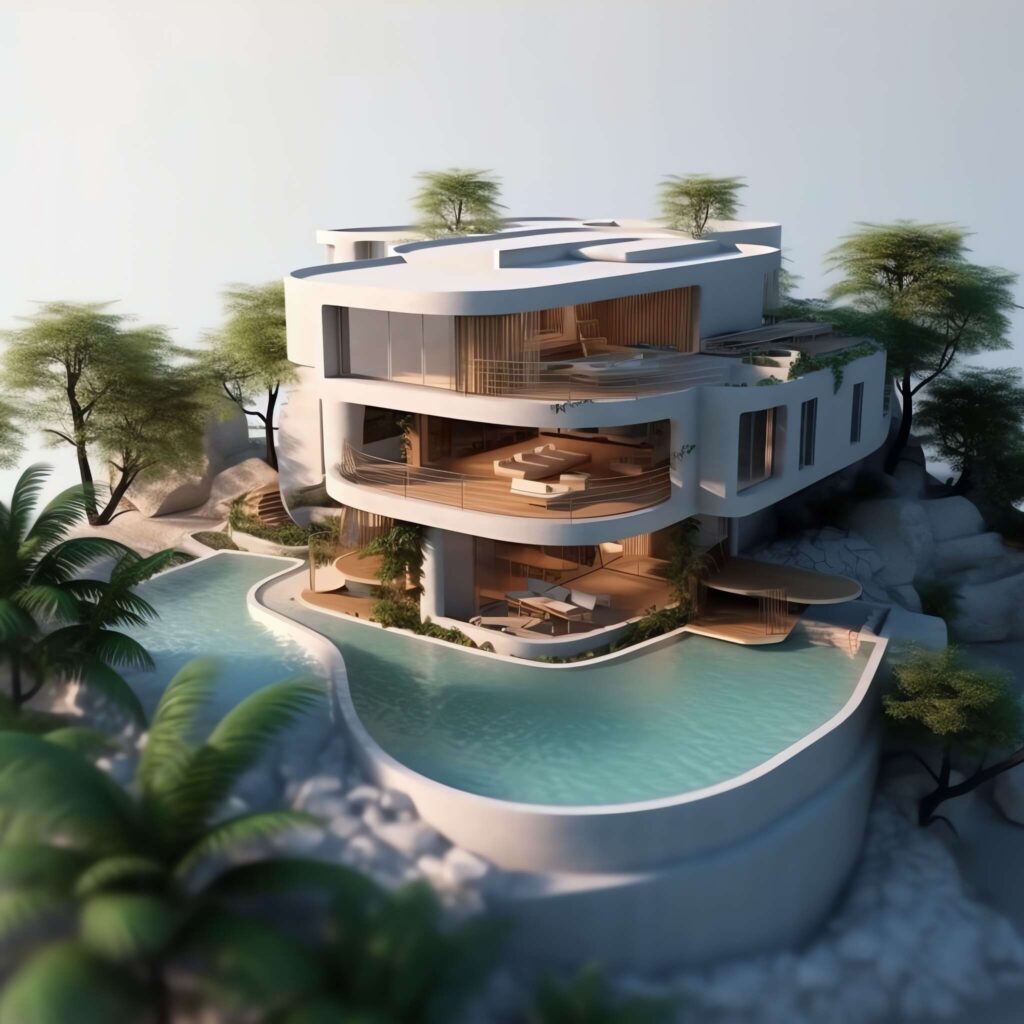 图片[38]-全球设计案例智能库_OJBKAI.COM泳池别墅外观未来科技感Midjourney灵感图库-_设计智库－全球设计案例智能库_OJBKAI.COM-全球设计案例智能库_OJBKAI.COM设计智库