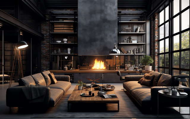 图片[39]-全球设计案例智能库_OJBKAI.COM工业风格客厅Midjourney灵感图库-_设计智库－全球设计案例智能库_OJBKAI.COM-全球设计案例智能库_OJBKAI.COM设计智库