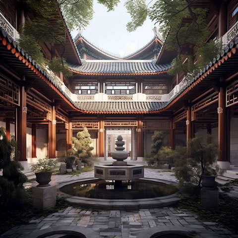 图片[22]-全球设计案例智能库_OJBKAI.COM中式四合院Midjourney灵感图库-_设计智库－全球设计案例智能库_OJBKAI.COM-全球设计案例智能库_OJBKAI.COM设计智库