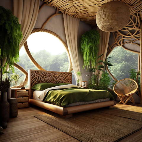 图片[12]-全球设计案例智能库_OJBKAI.COM家装绿植空间艺术卧室Midjourney灵感图库-_设计智库－全球设计案例智能库_OJBKAI.COM-全球设计案例智能库_OJBKAI.COM设计智库