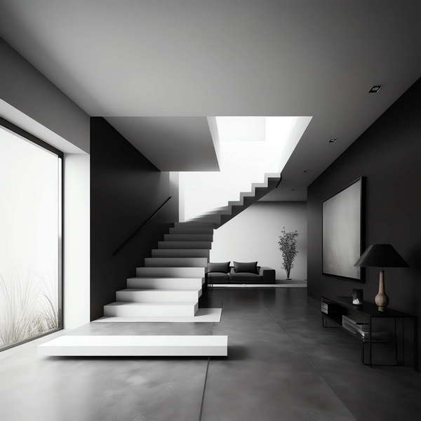 图片[8]-全球设计案例智能库_OJBKAI.COM酒店现代极简风格楼梯Midjourney灵感图库-_设计智库－全球设计案例智能库_OJBKAI.COM-全球设计案例智能库_OJBKAI.COM设计智库