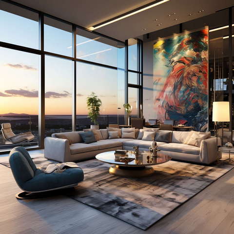 图片[9]-全球设计案例智能库_OJBKAI.COM现代挑高客厅_Midjourney灵感图库673p-全球设计案例智能库_OJBKAI.COM设计智库