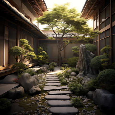 图片[54]-全球设计案例智能库_OJBKAI.COM新中式庭院景观Midjourney灵感图库-_设计智库－全球设计案例智能库_OJBKAI.COM-全球设计案例智能库_OJBKAI.COM设计智库